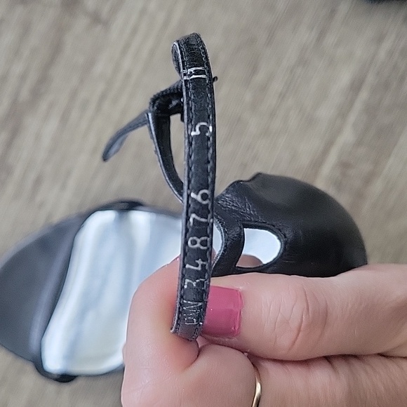 STUART WEITZMAN Nudistsong Black Lesther  Sandal - Picture 7 of 10